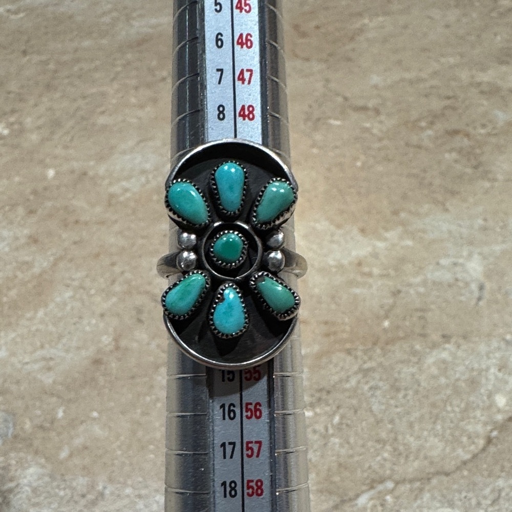 Turquoise Silver Women's Ring